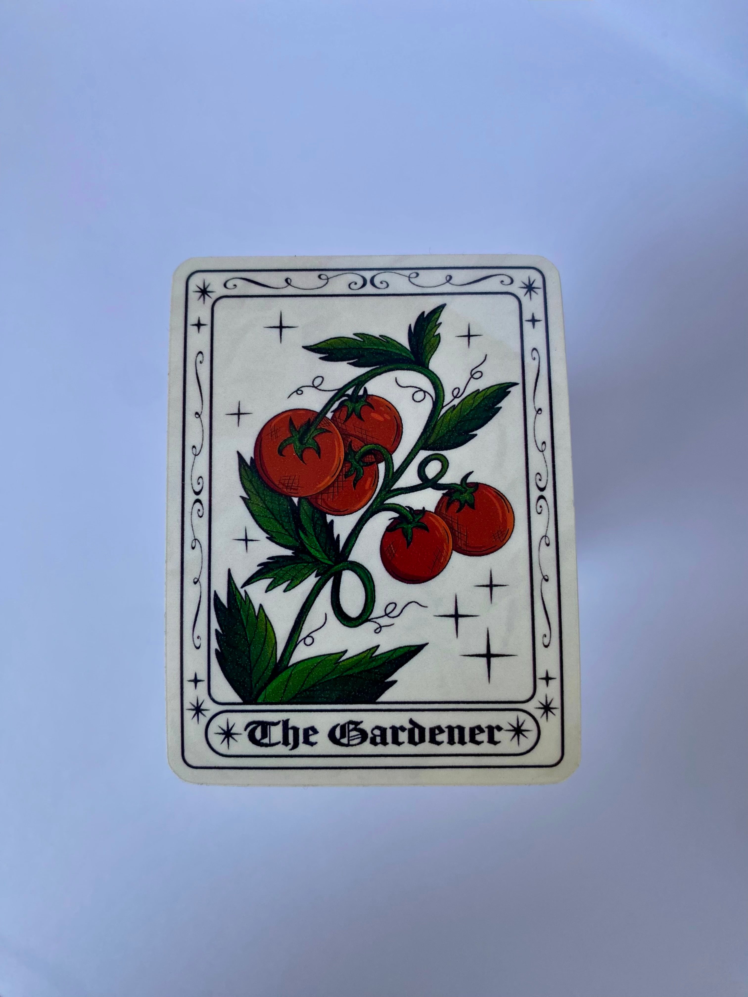 The gardener sticker