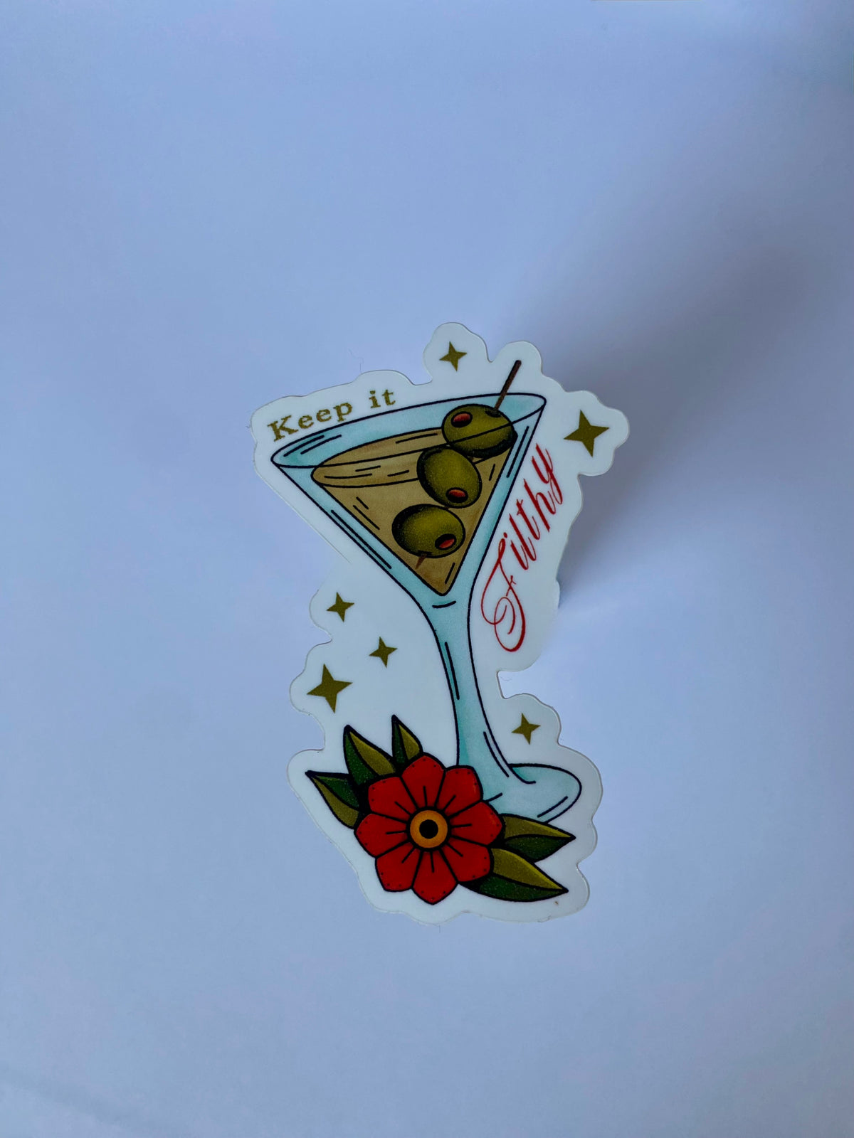 Martini Sticker
