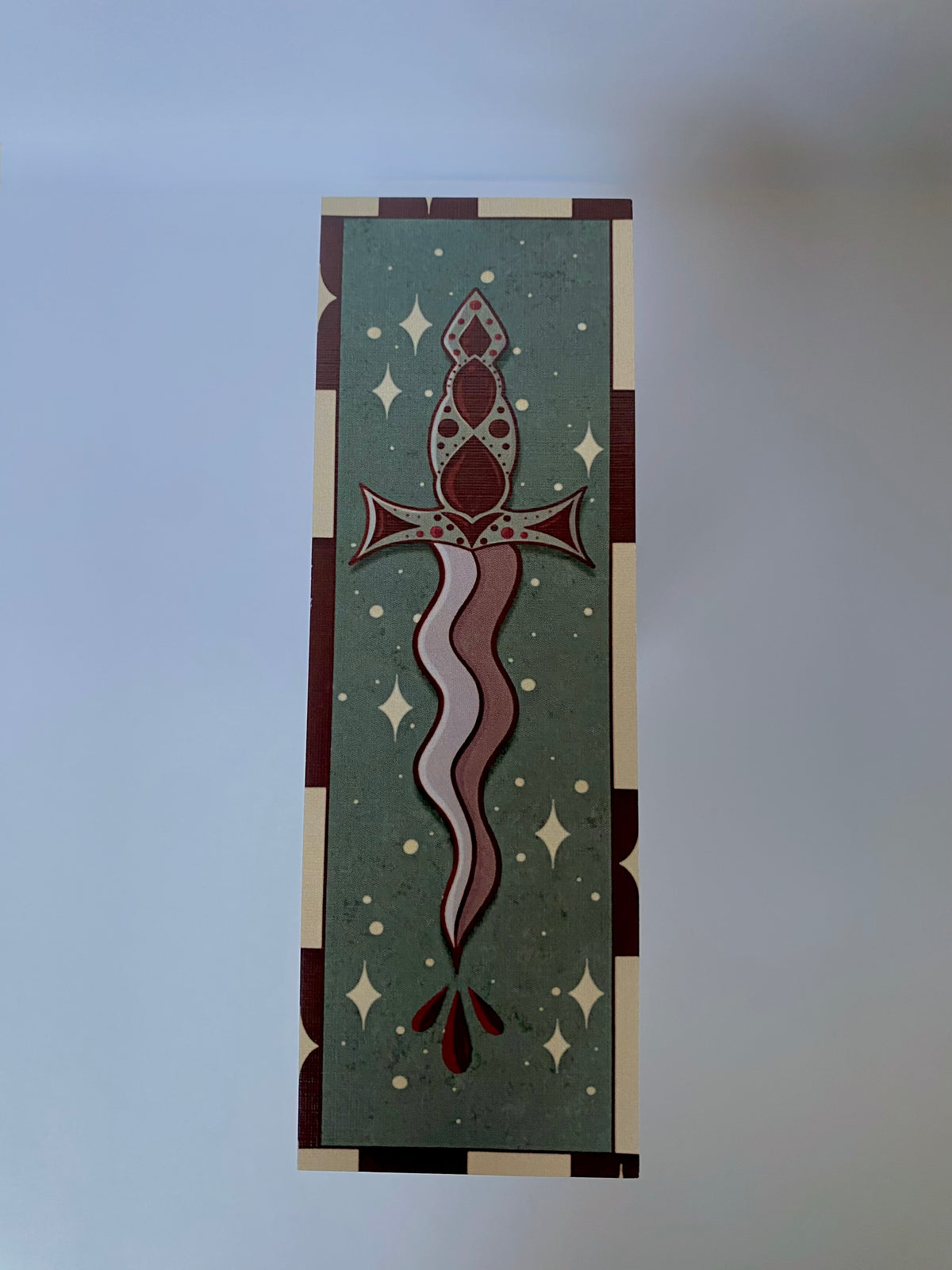 Wavy Dagger bookmark