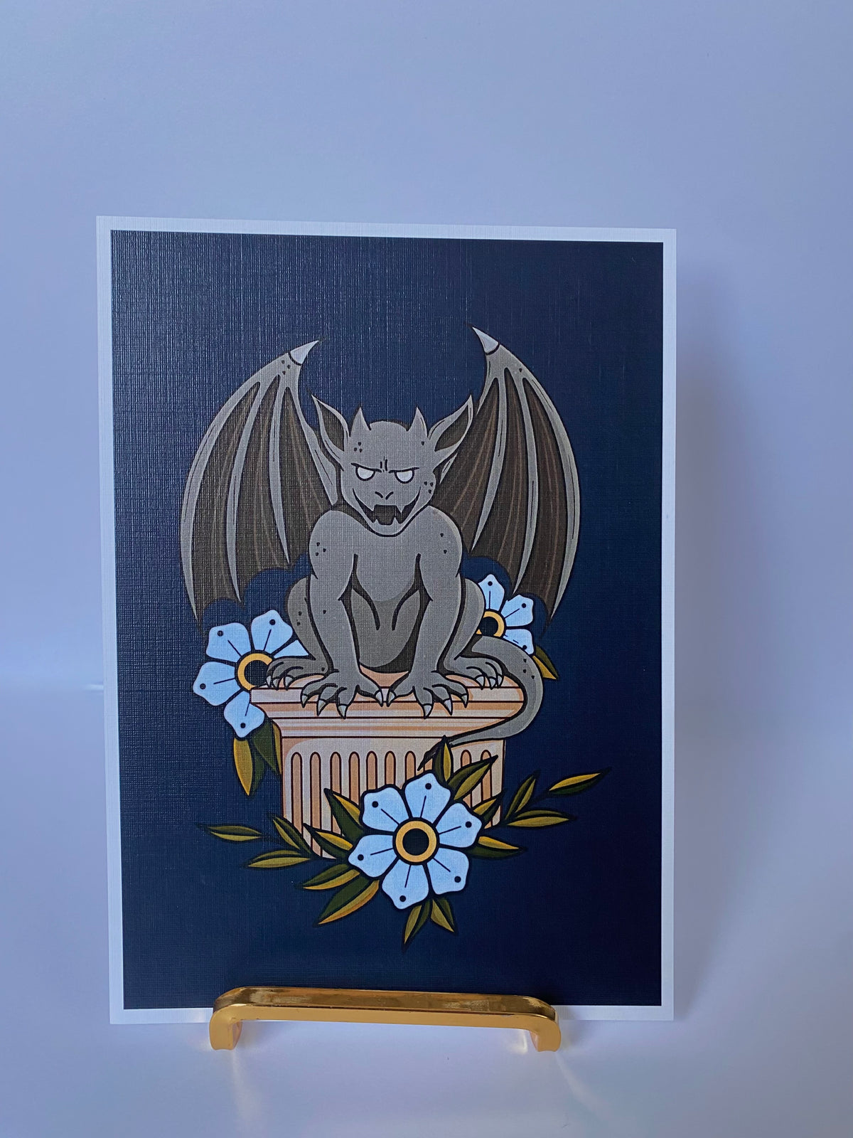 Gargoyle print