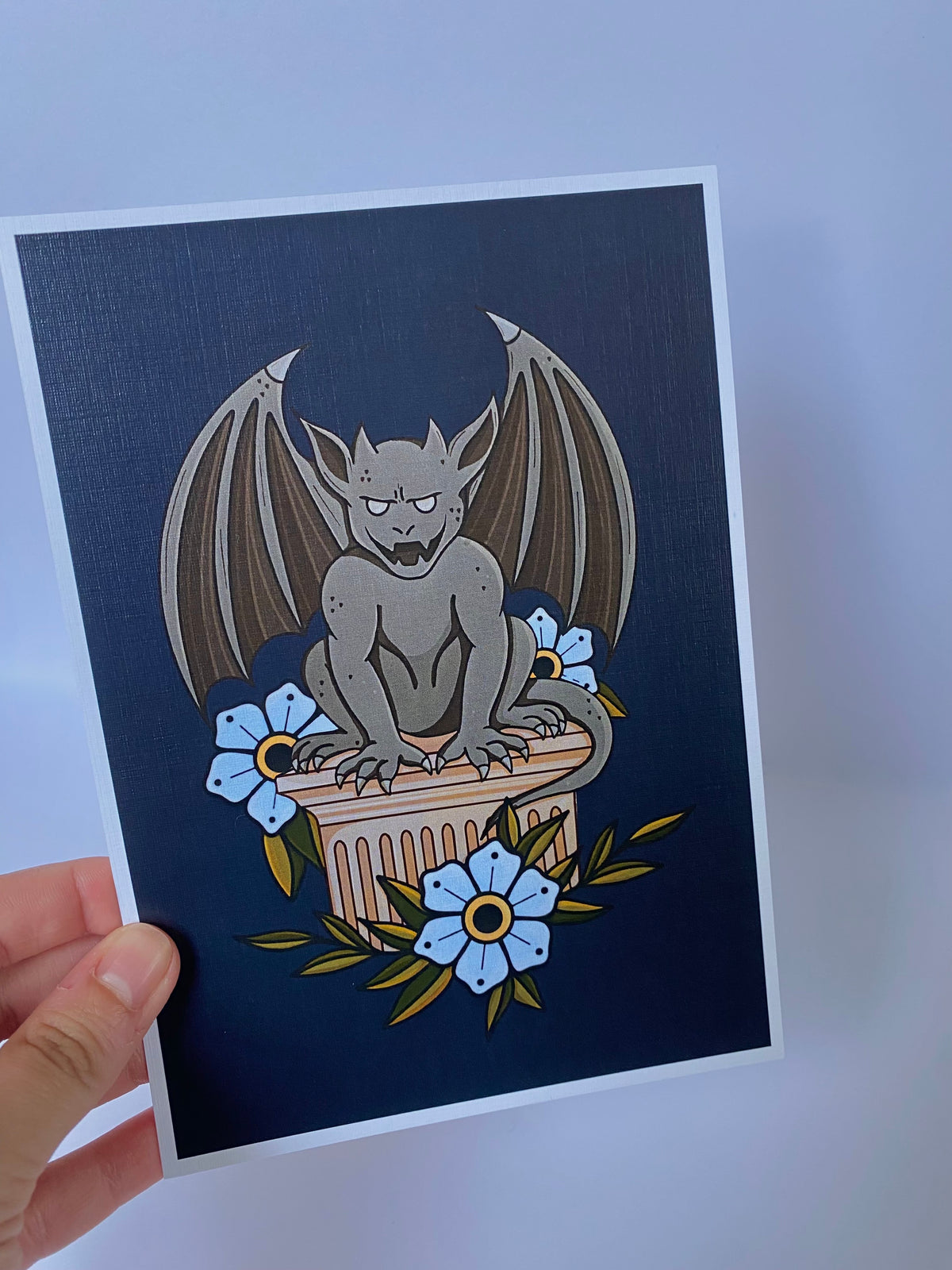 Gargoyle print