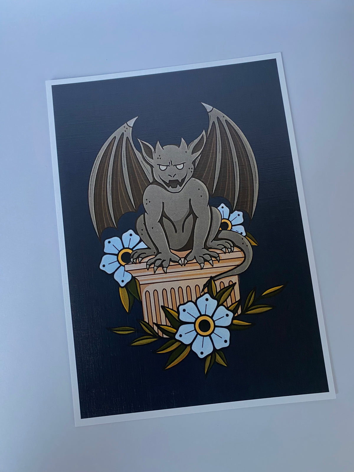 Gargoyle print