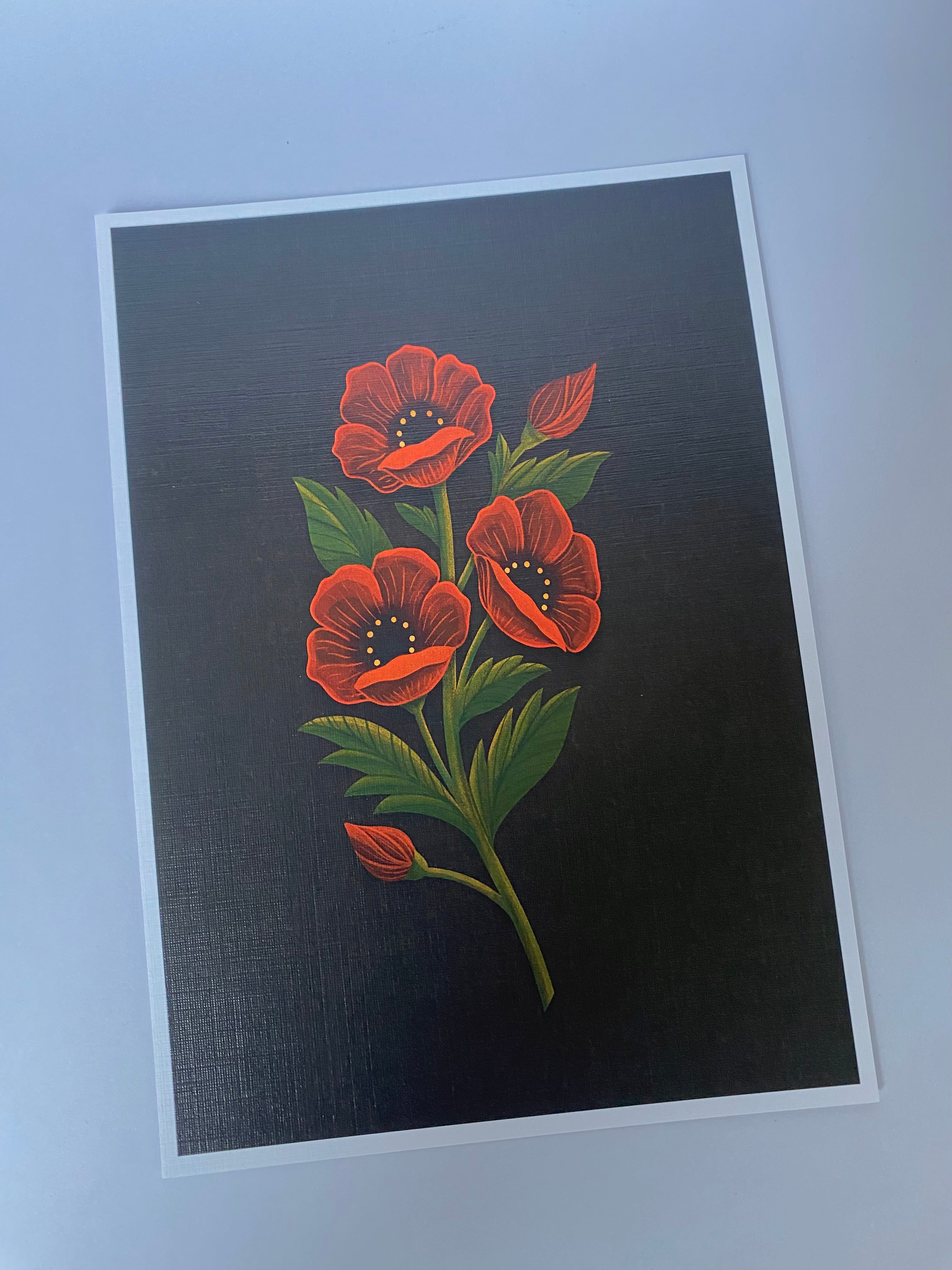Red Poppy Print