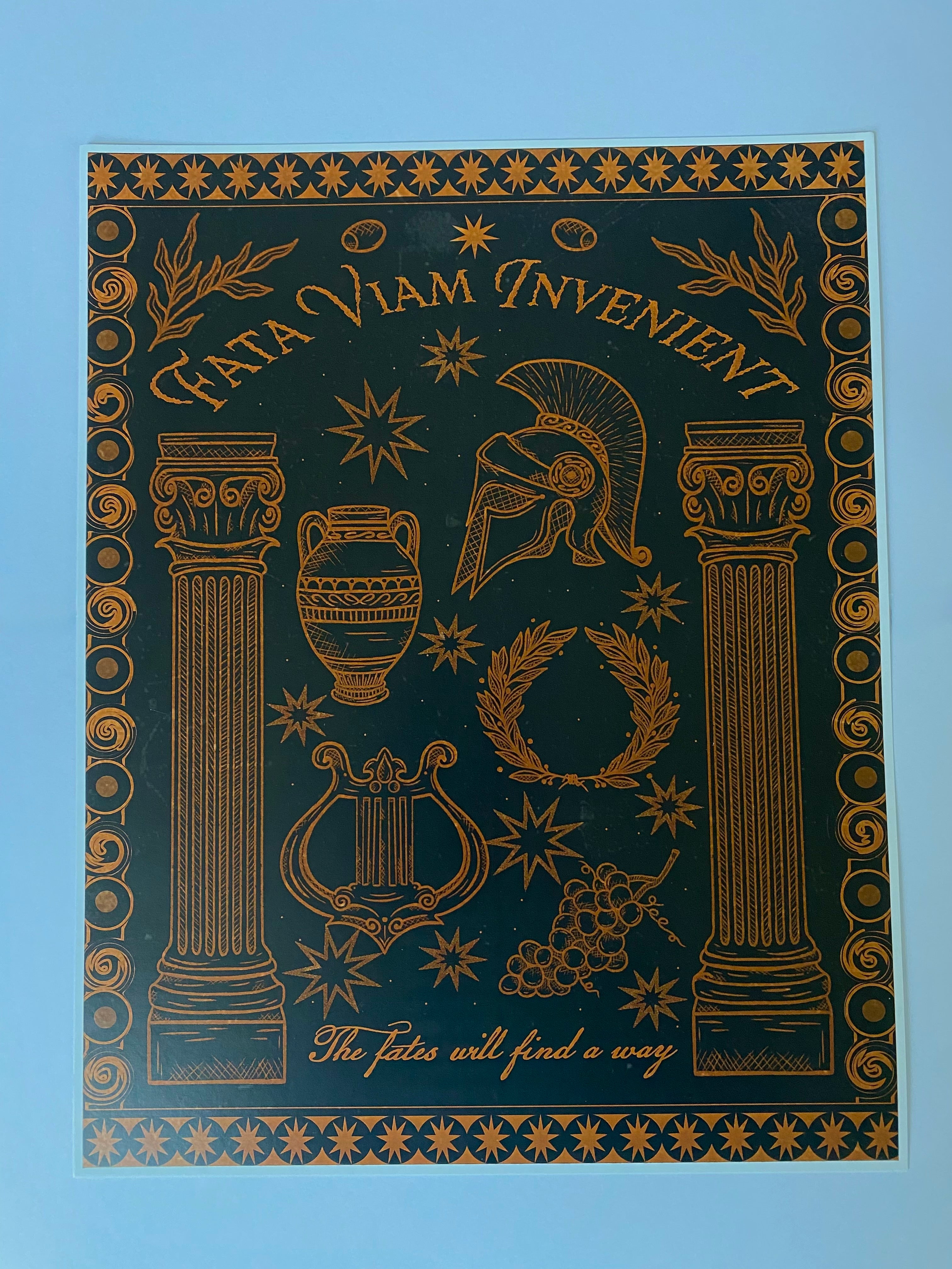 Greek Poster