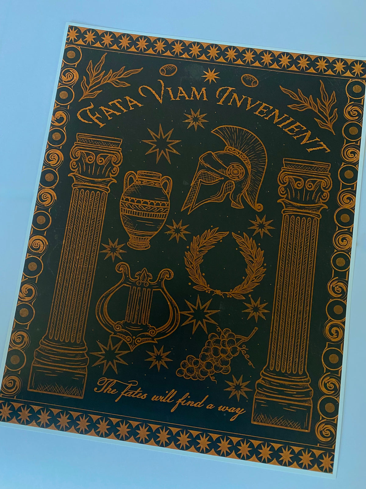 Greek Poster
