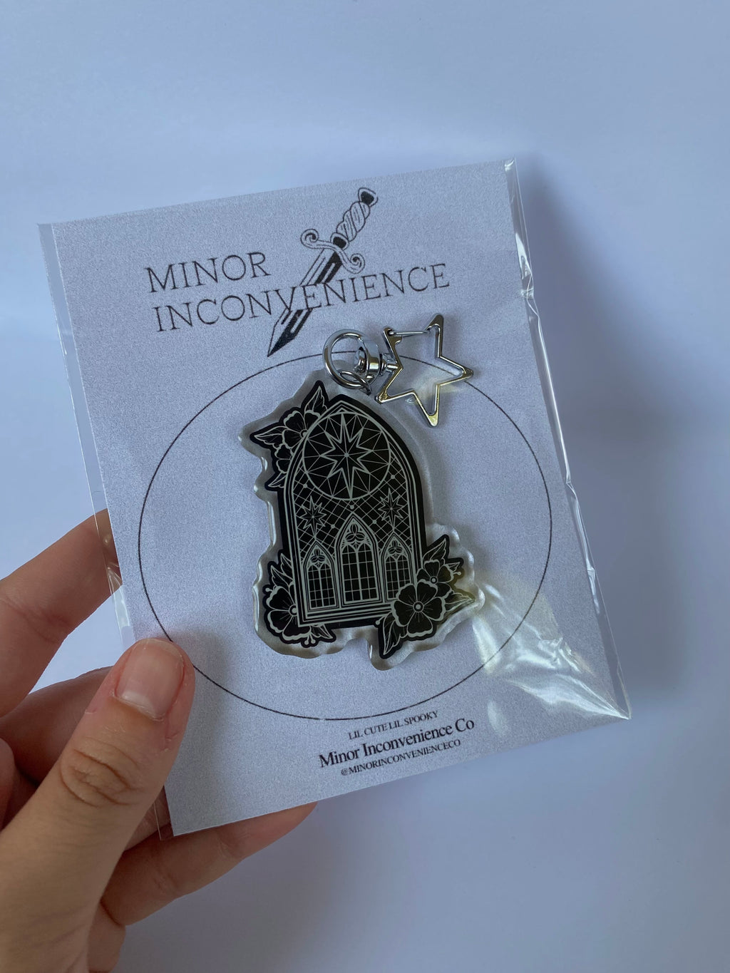 Stain Glass Window Keychain