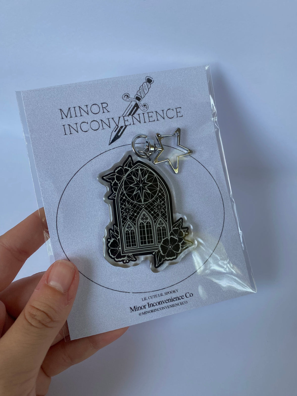 Stain Glass Window Keychain