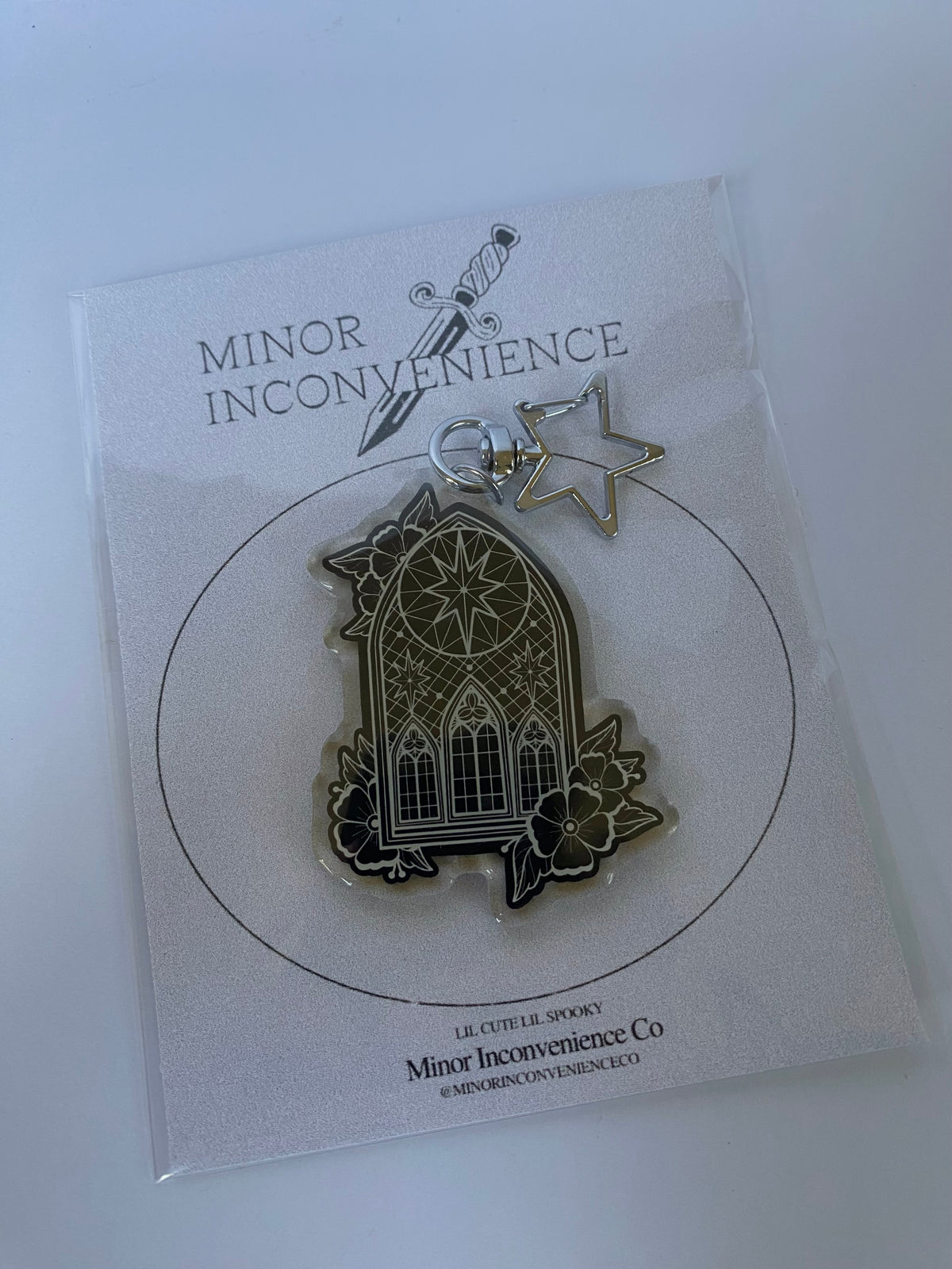 Stain Glass Window Keychain