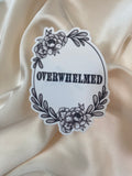 Overwhelmed Sticker