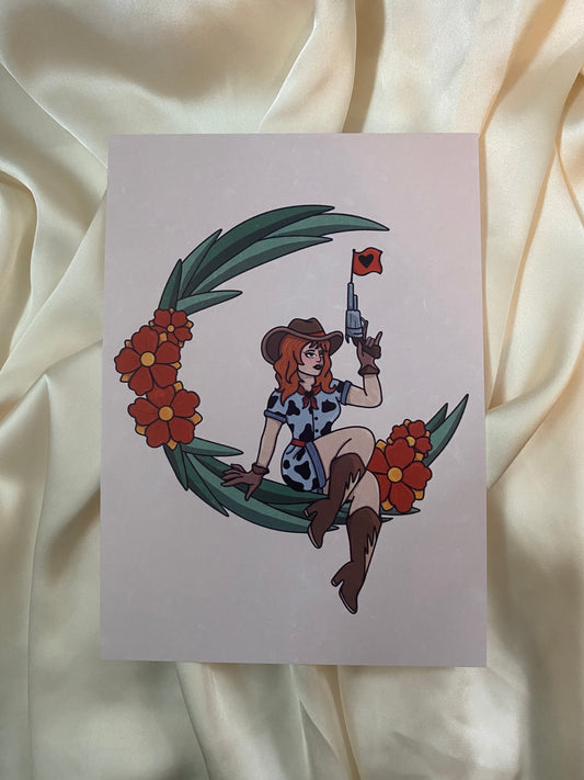 Cowgirl Print