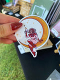 Space Girl Sticker