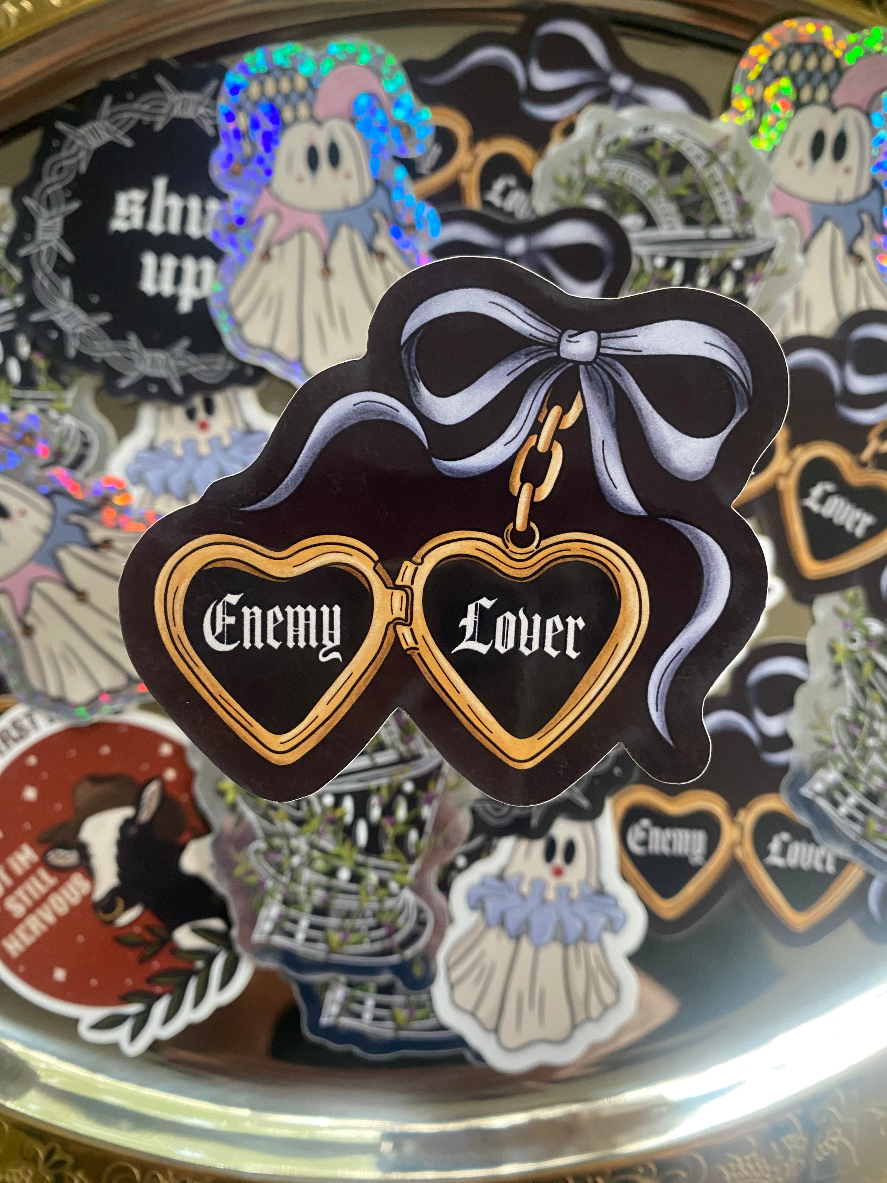 Enemy  to Lover Locket Sicker