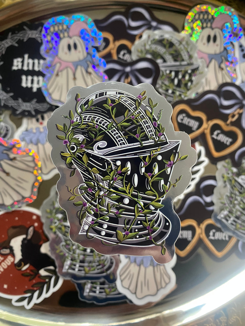 Overgrown Helmet Sticker