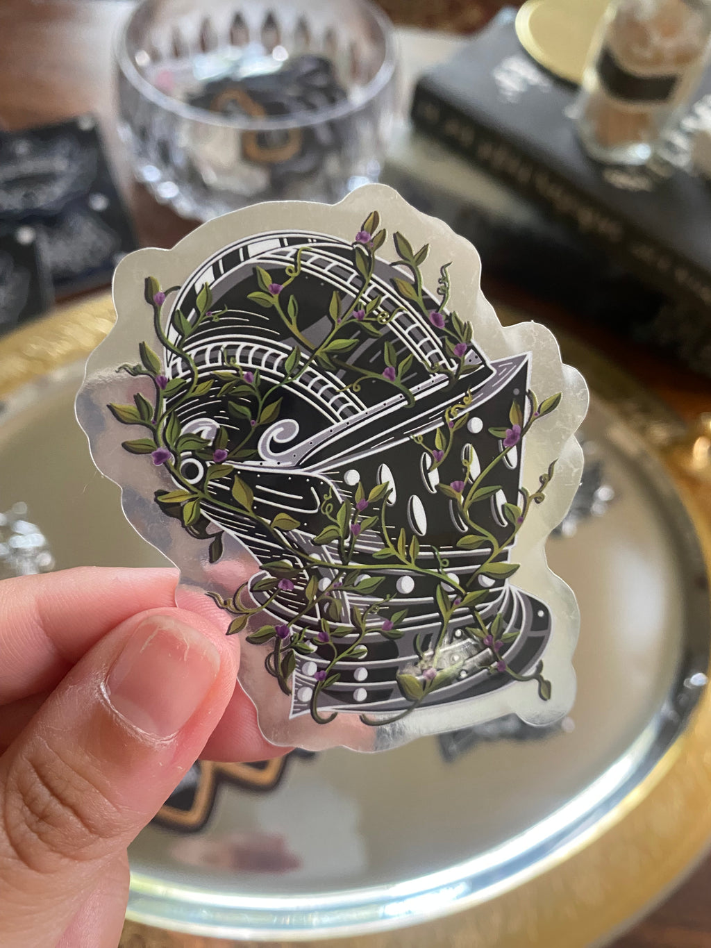 Overgrown Helmet Sticker