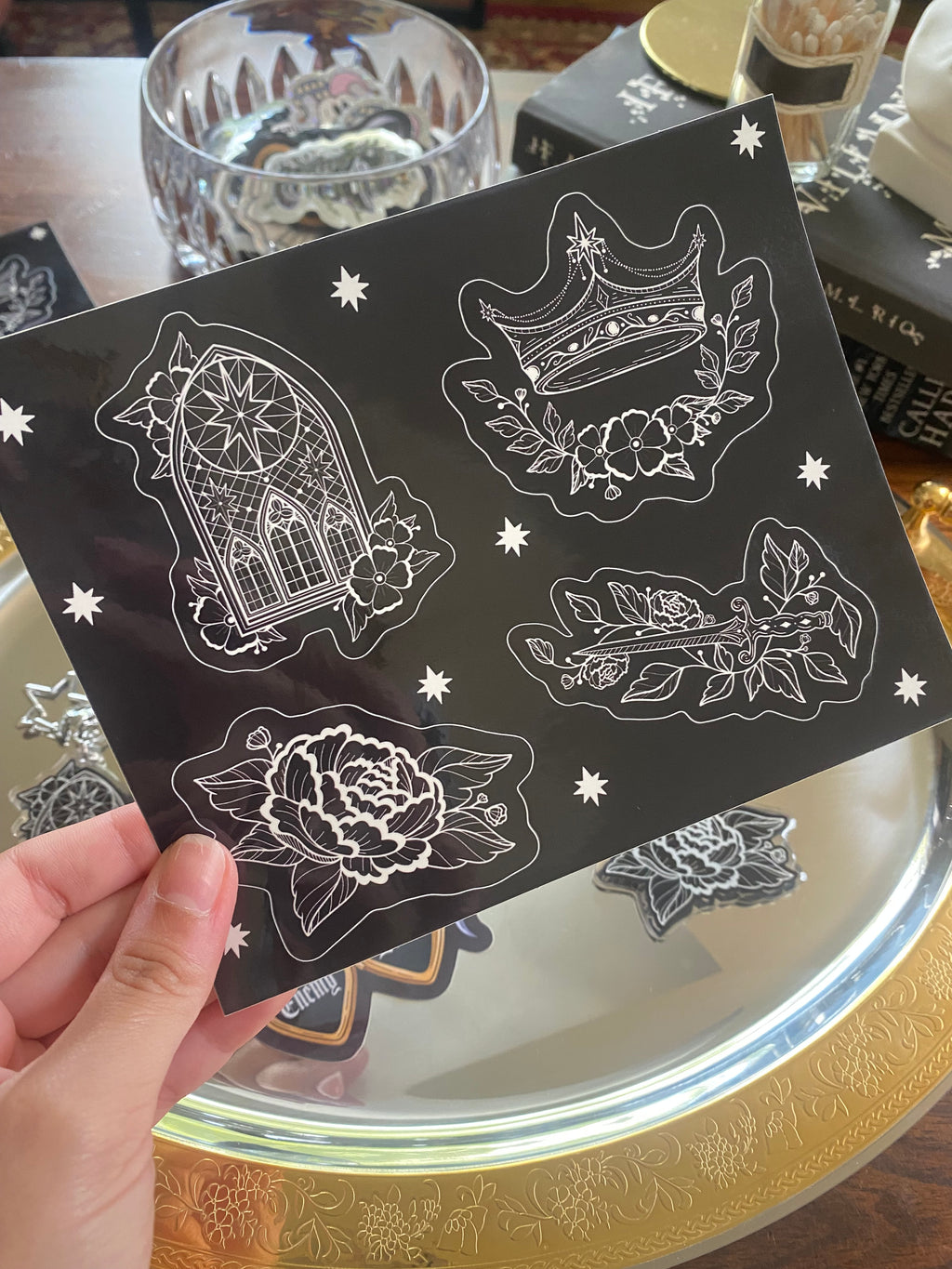 Floral Fantasy Sticker Sheet