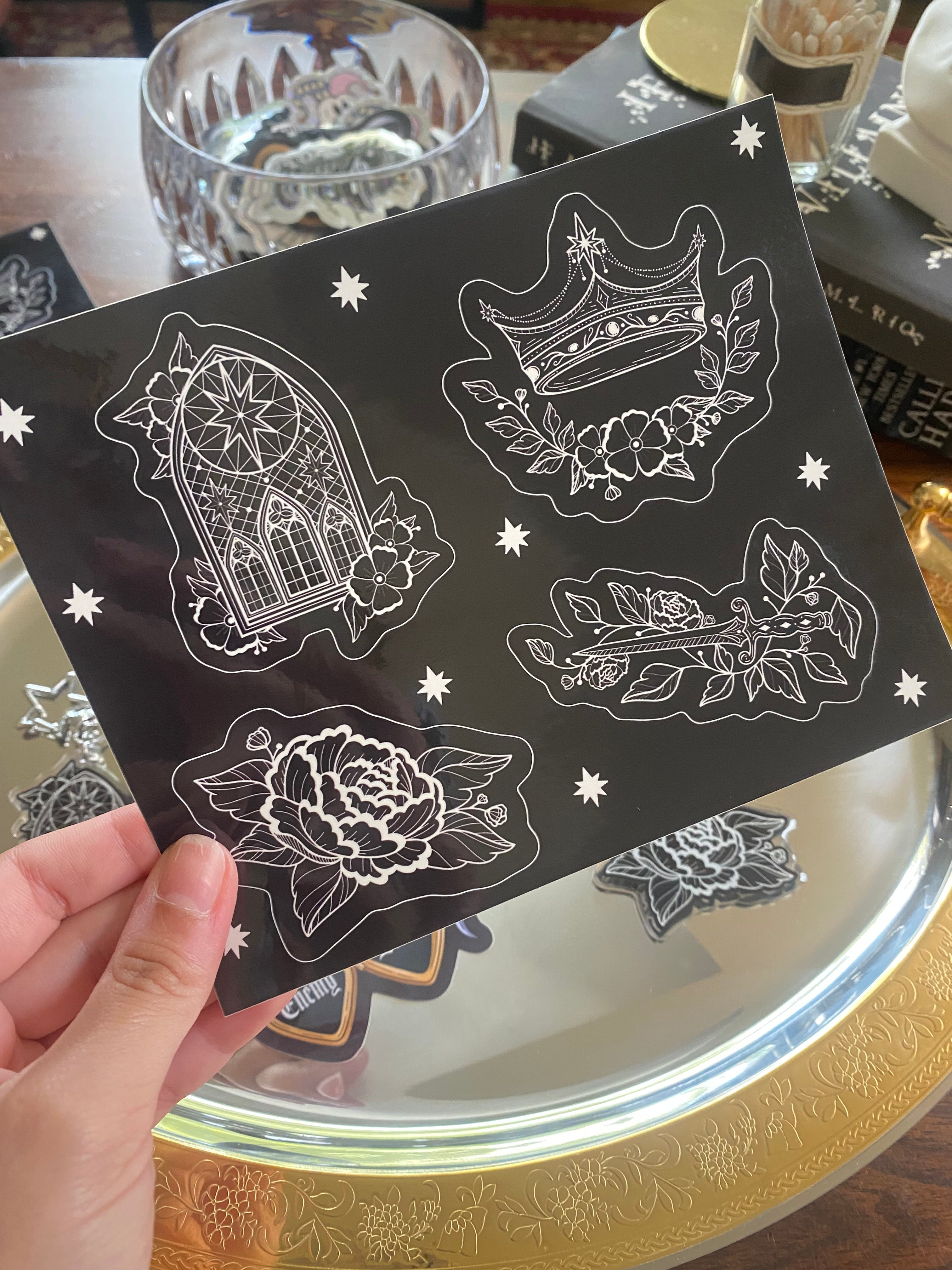 Floral Fantasy Sticker Sheet