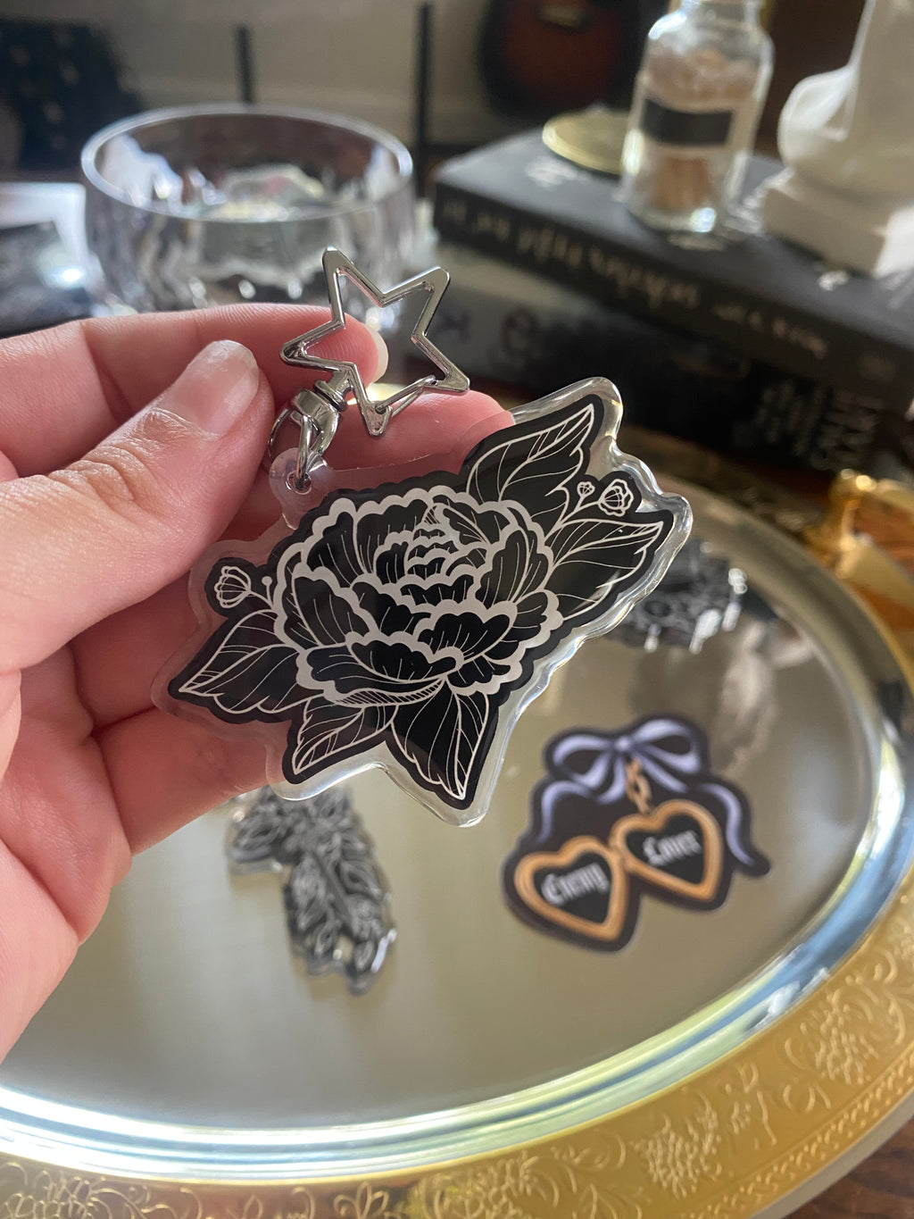 Floral Keychain