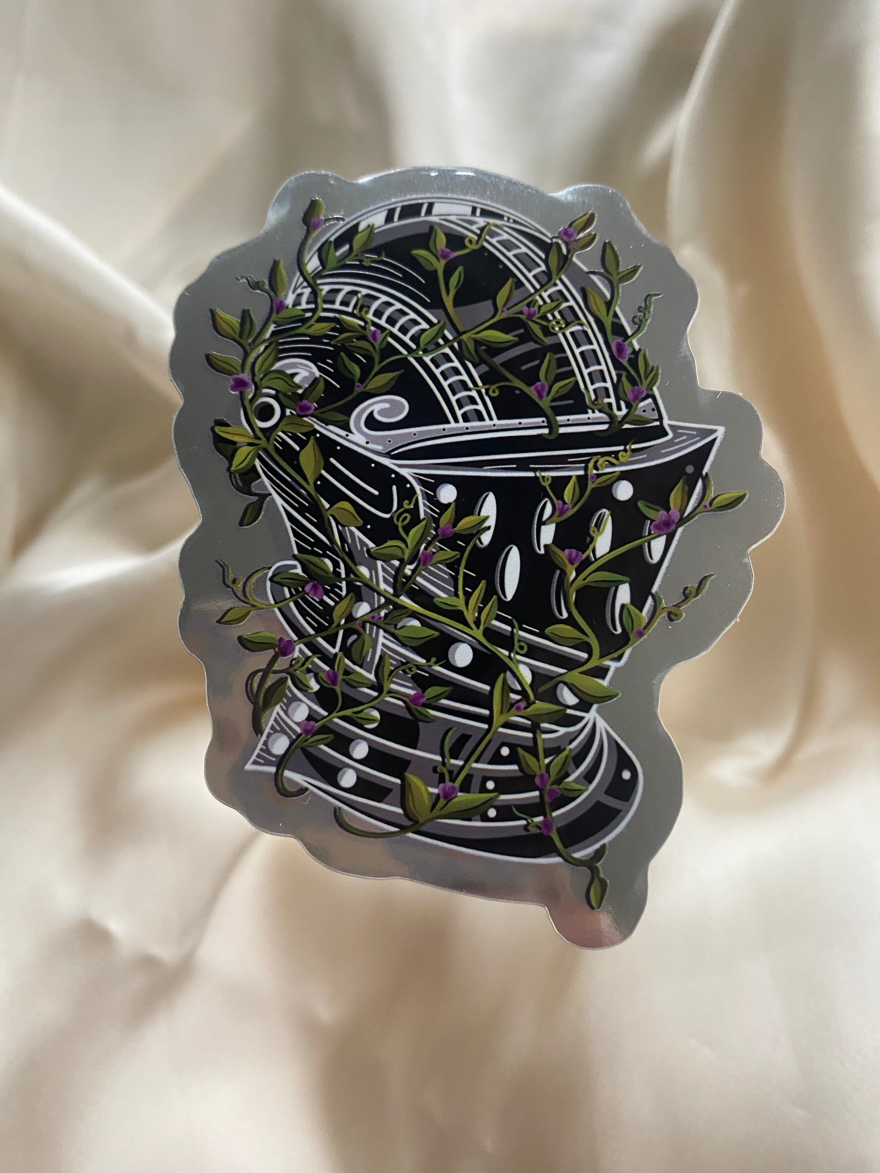 Overgrown Helmet Sticker