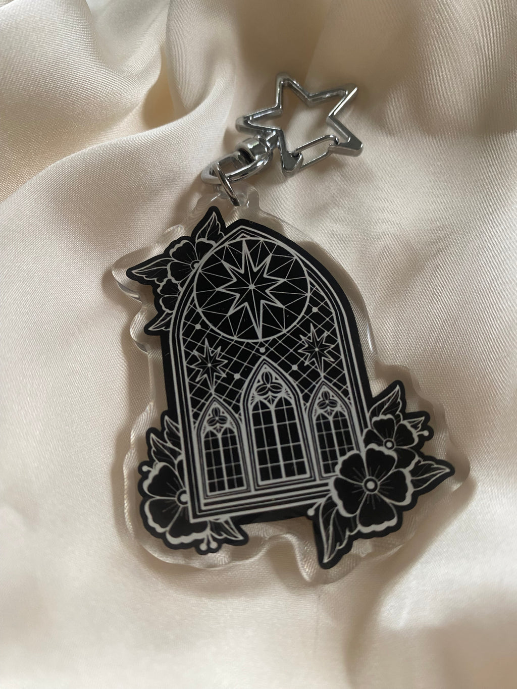 Stain Glass Window Keychain