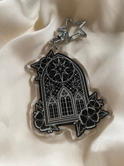 Stain Glass Window Keychain