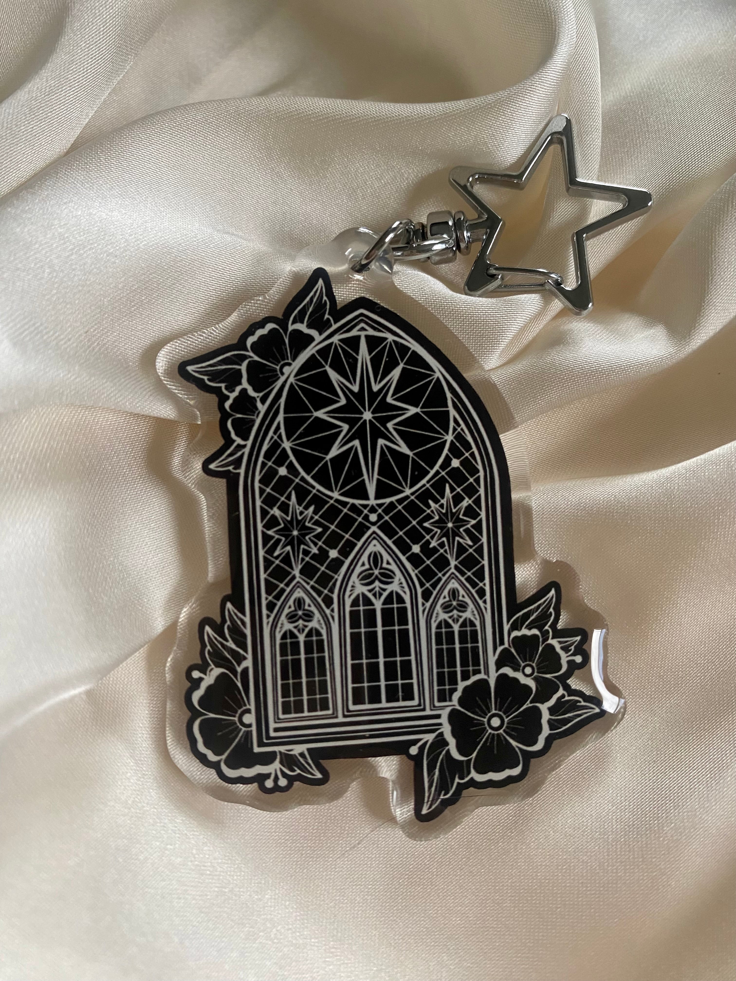 Stain Glass Window Keychain