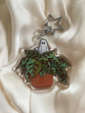 Plant Ghost  Keychain
