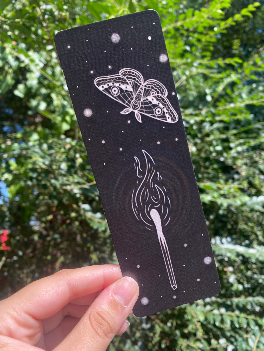Moth to a Flame Bookmark