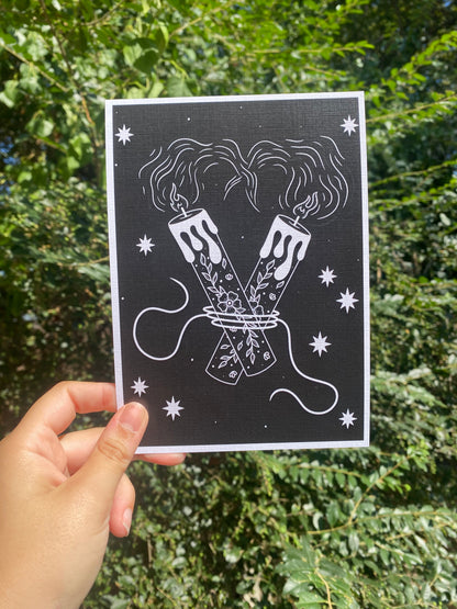 Twin Flame Print