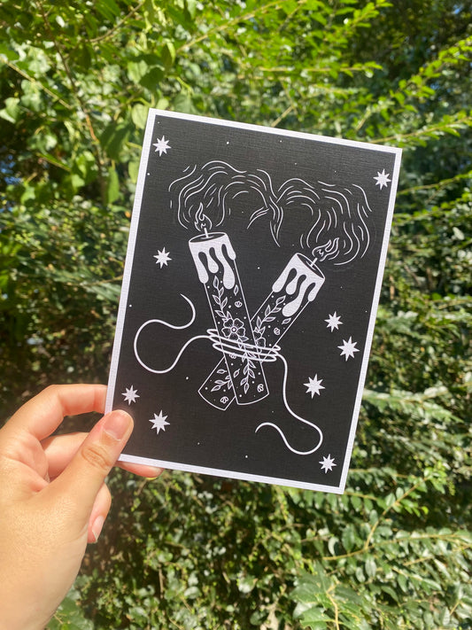 Twin Flame Print