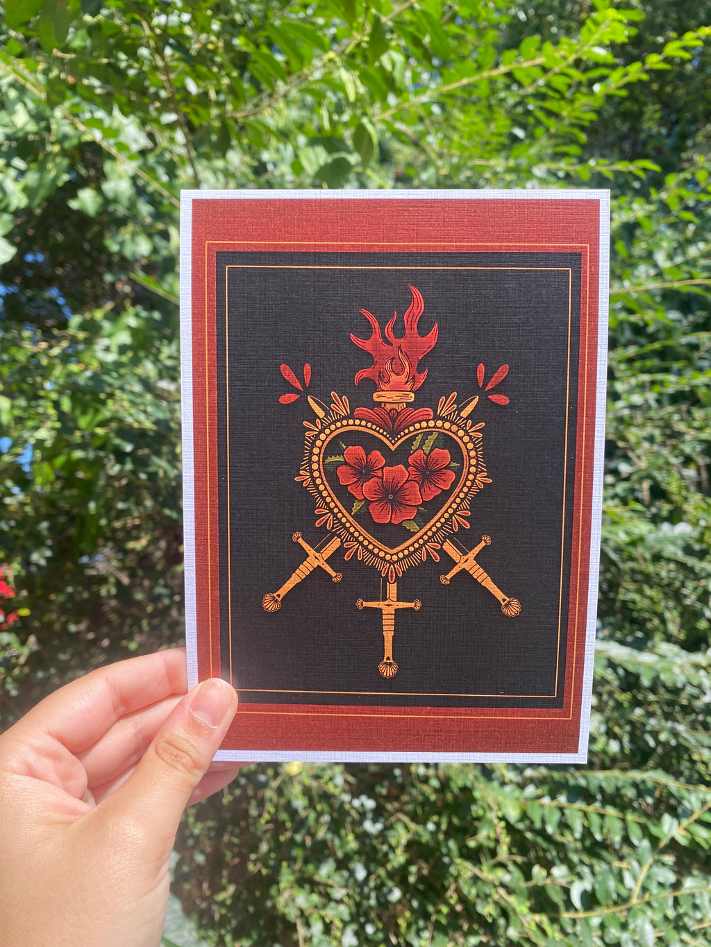 Three of Swords Print