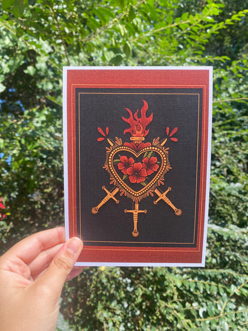 Three of Swords Print