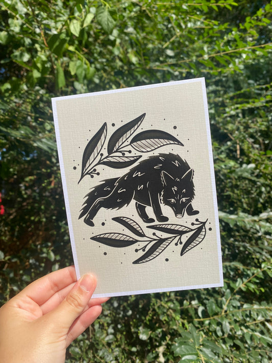 Wolf Print