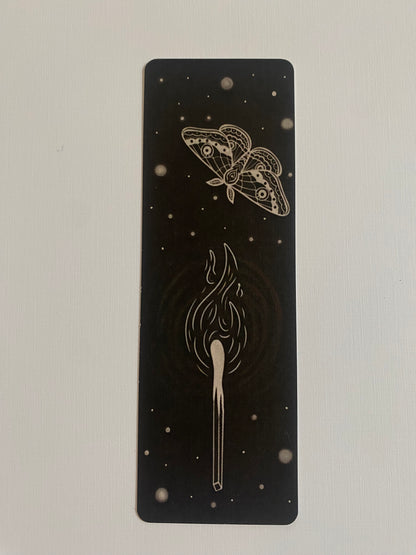 Moth to a Flame Bookmark