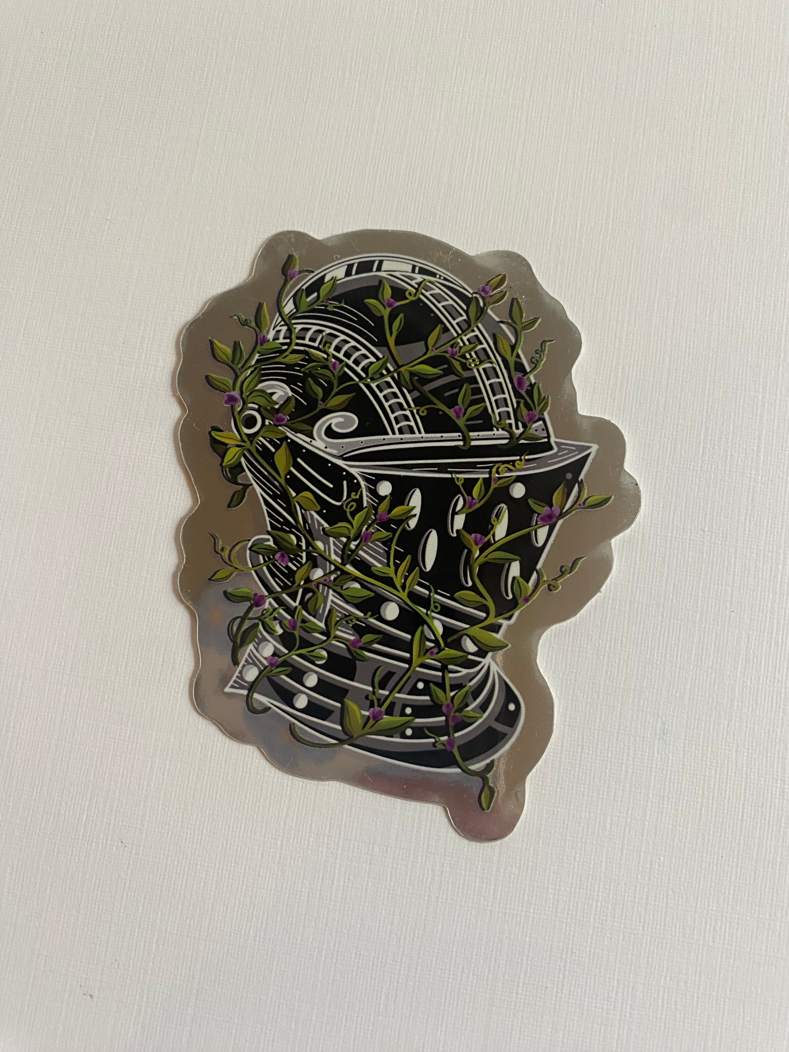 Overgrown Helmet Sticker