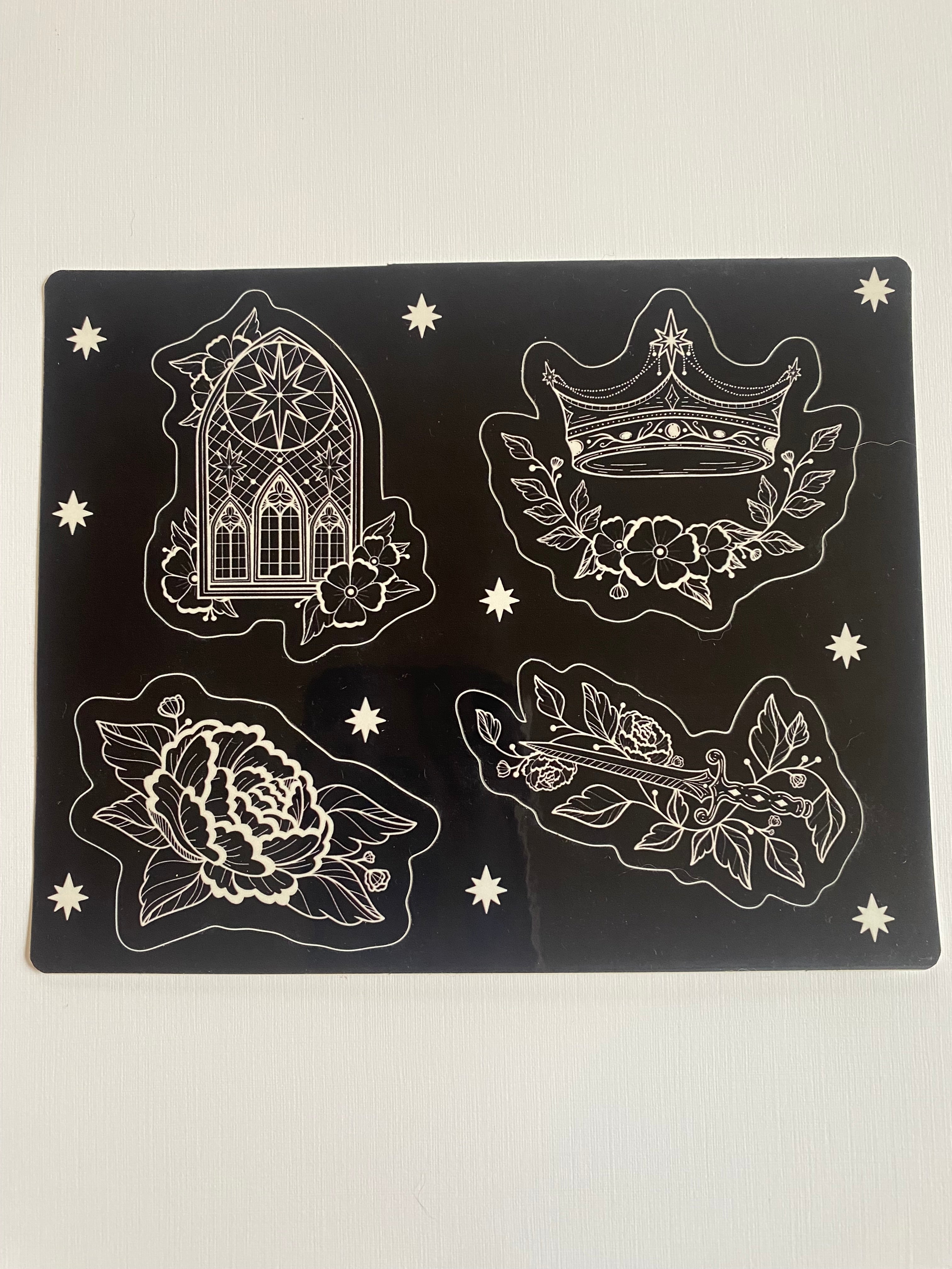 Floral Fantasy Sticker Sheet