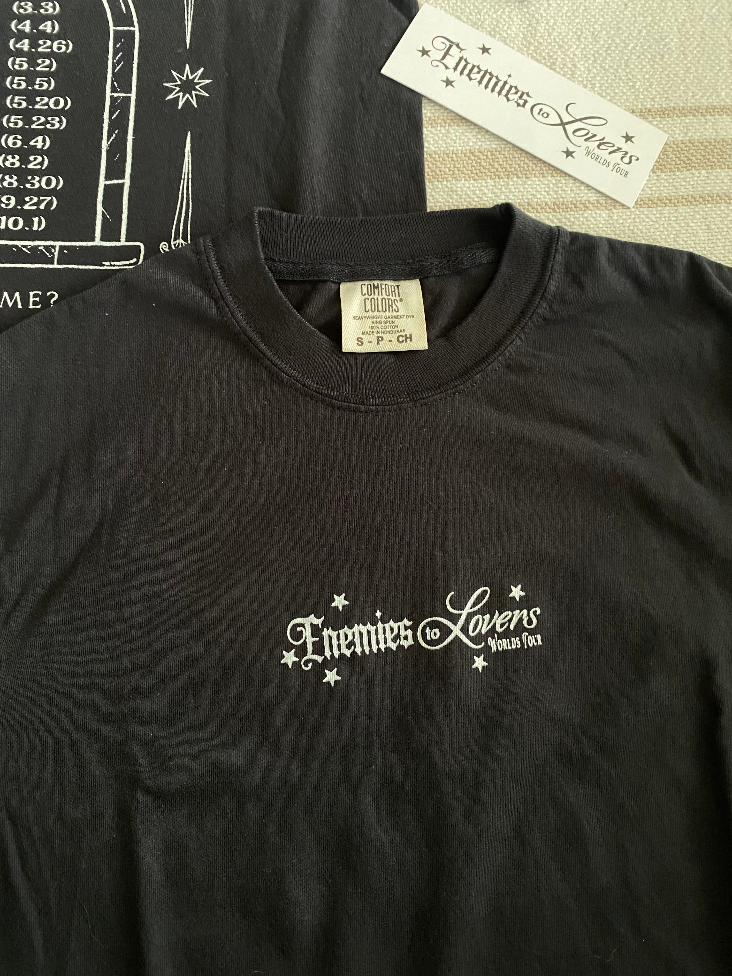 Enemies to Lovers Worlds Tour Tee (PRE ORDER)