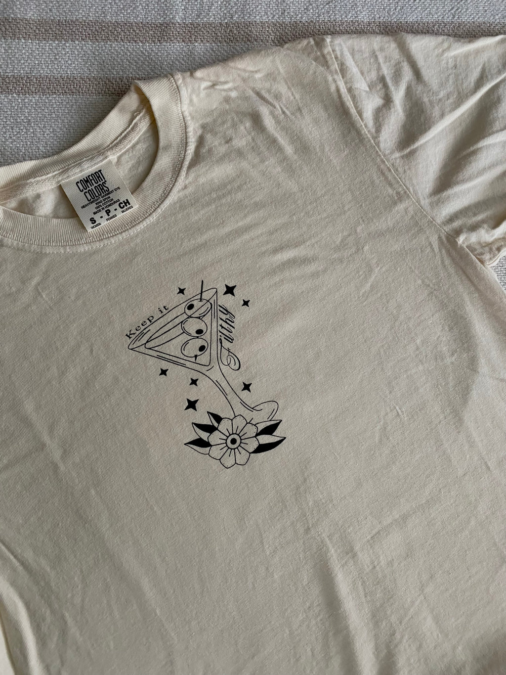 Dirty Martini Cropped Tee (PRE ORDER)