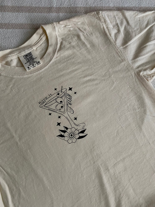 Dirty Martini Cropped Tee