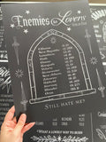 Enemies to Lovers Tour Poster (PRE ORDER)