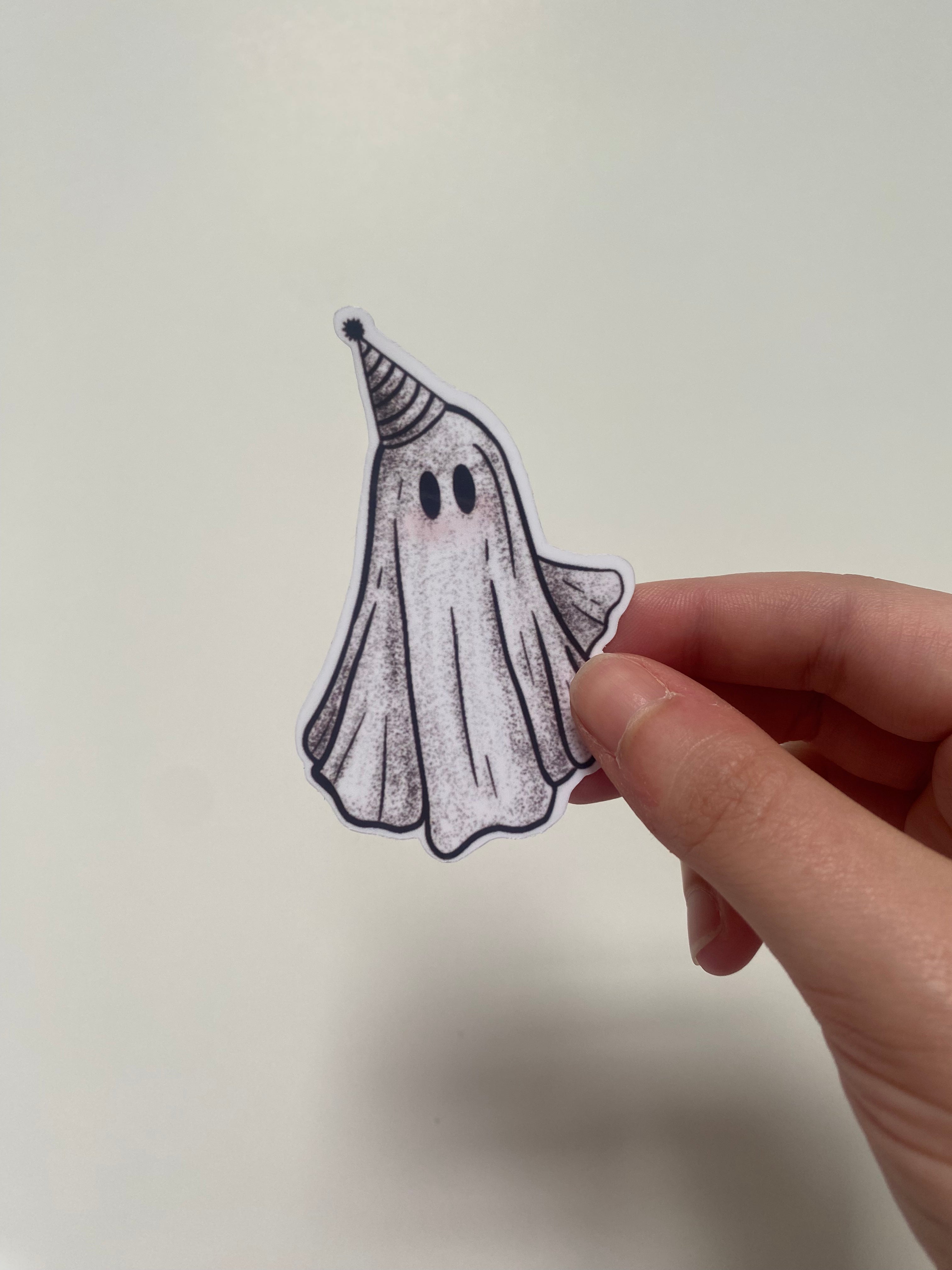 Party Ghost Sticker