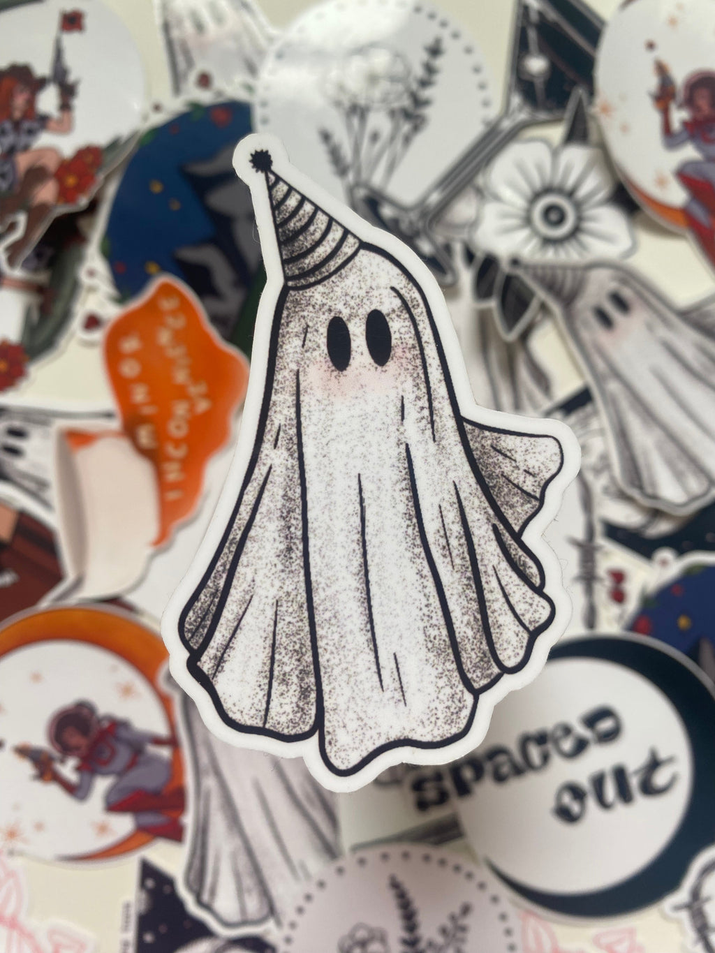 Party Ghost Sticker
