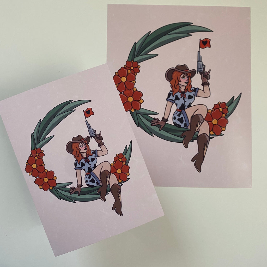 Cowgirl Print